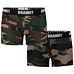 boxerky pánské (set 2 kusů) BRANDIT - 4501-woodland+dk.camo S